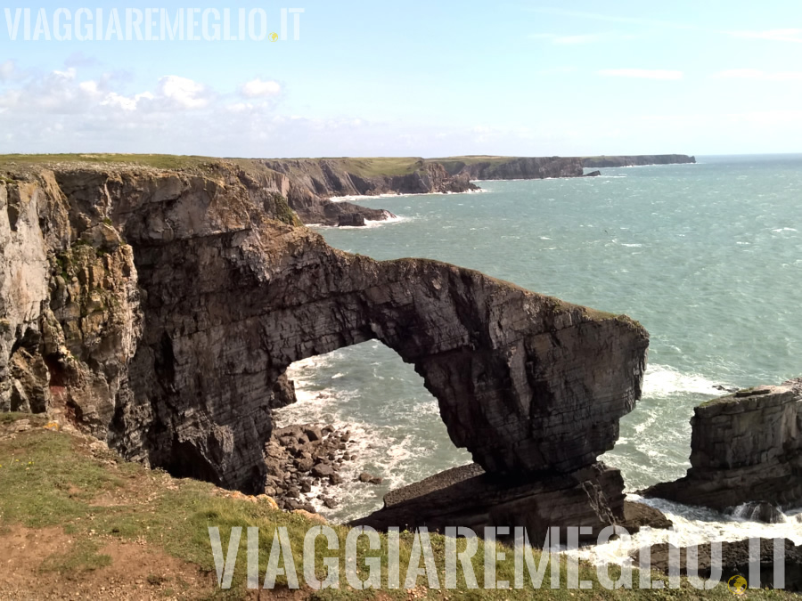 Pembrokeshire Green bridge of Wales