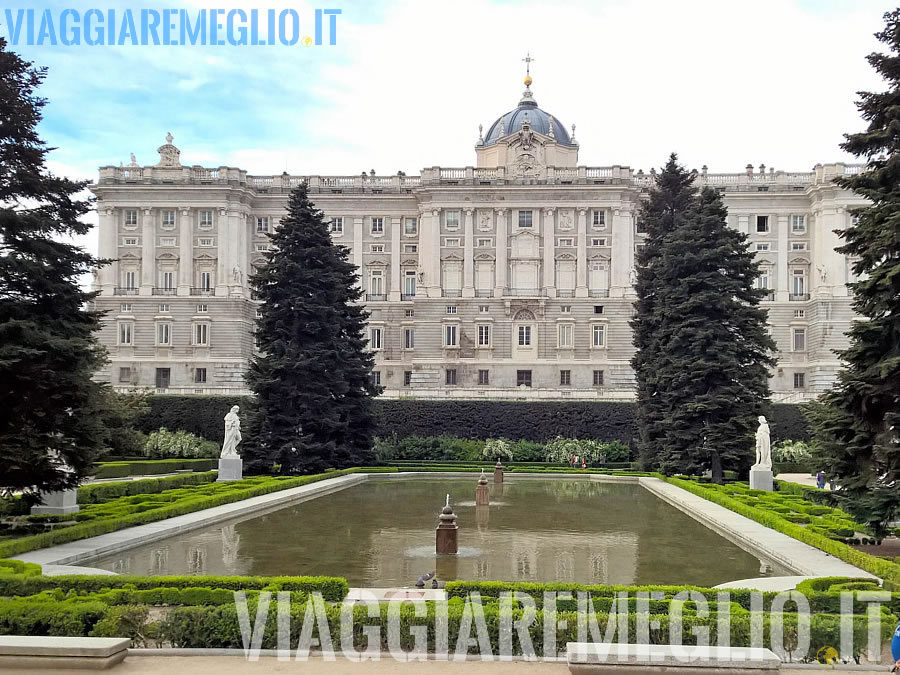 Palazzo Reale e Giardini Sabatini, Madrid