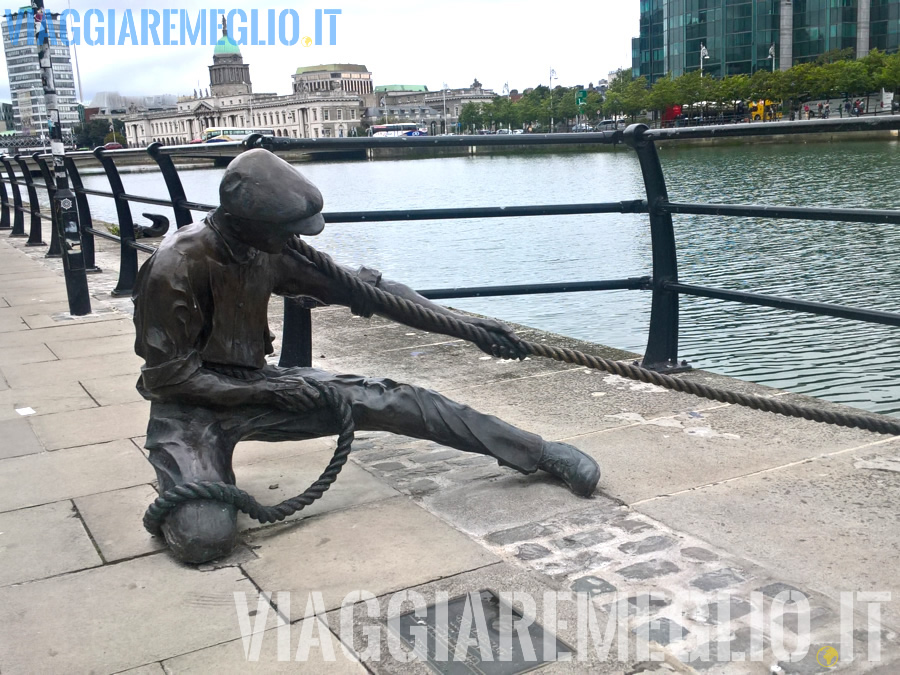 Statua Linesman - Dublino