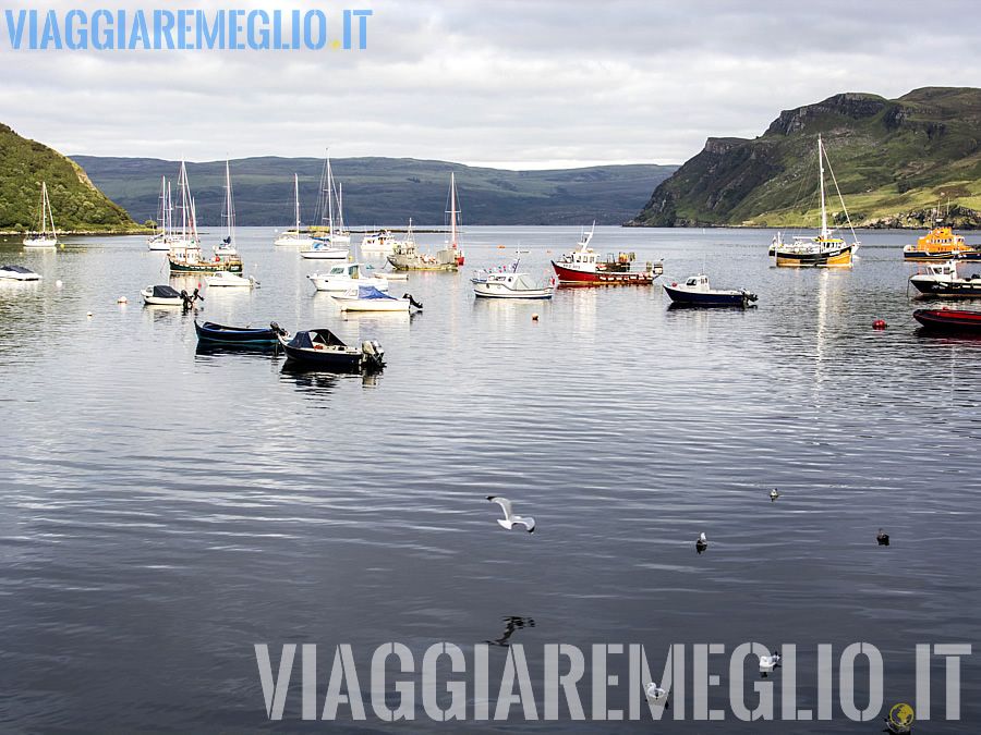 Portree, isola di Skye, Scozia