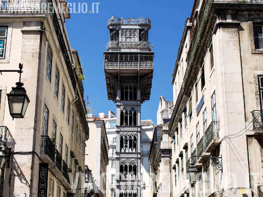 Elevador de Santa Justa, Lisbona