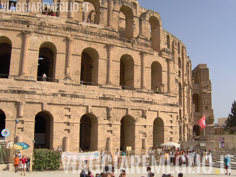 Anfiteatro romano di El Jem, Tunisia