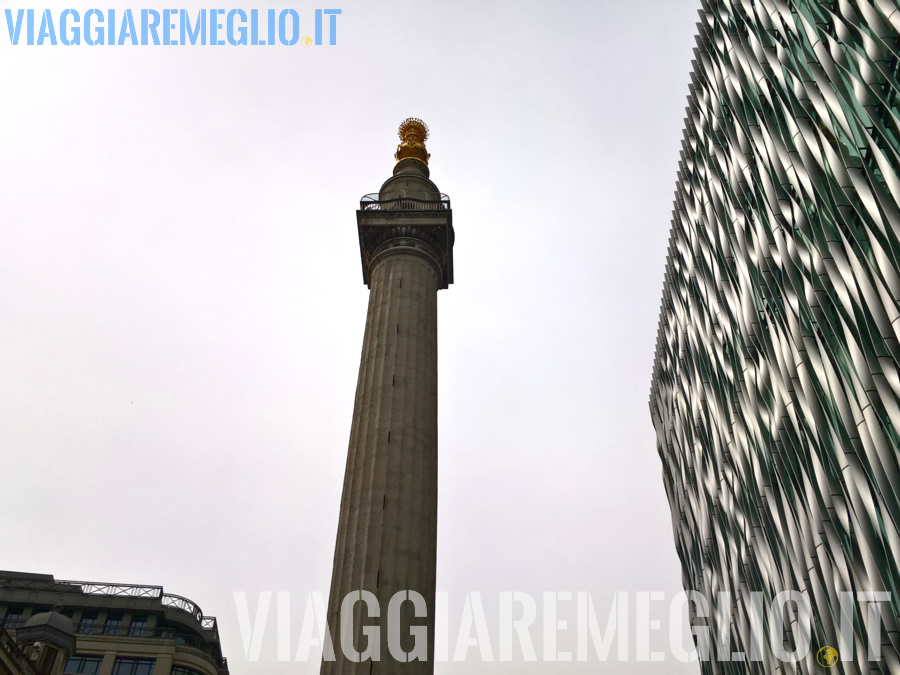 Monumento al grande Incendio, Londra