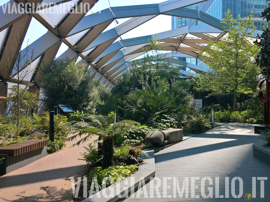 Crossrail Place Roof Garden, Londra