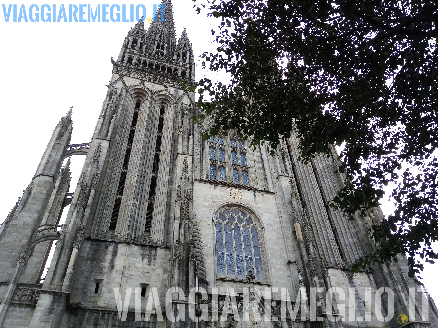 Cattedrale St Corentin, Quimper, Bretagna